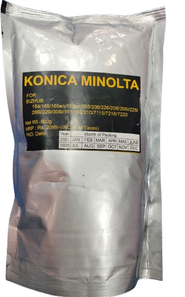 Konica Minolta Toner Pouch 500gms